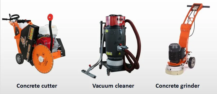 Double Dust Canister Industrial Vacuum Cleaner for Grinder Machine